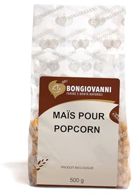 BONGIOVANNI FARINE E BONTA' NATURALI Mais per Popcorn 500g BIO