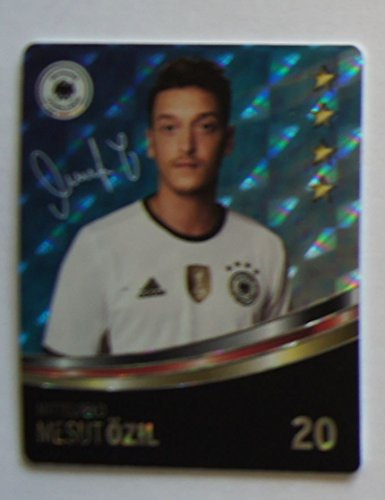 Rewe DFB Sammelkarten EM 2016 Auswahl aus allen 36 und Sammelalbum oder alles komplett (Nr 20 Glitzer Özil)