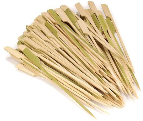 Marca BambooMN – remo de bambú decorativa Pick – 10 diferentes variedad de tamaños disponibles – (100/300/1000)