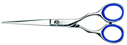 Kiepe 2433 Studio Style Relax professionelle Haarschere 6 Zoll, ergonomische Convex Razor Schneideschere aus Edelstahl für gleichmäßige Schnittergebnisse, Made in Italy