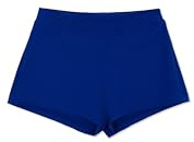 Capezio Big Girls' Boy Cut Low Rise Short,Royal,M (8-10)