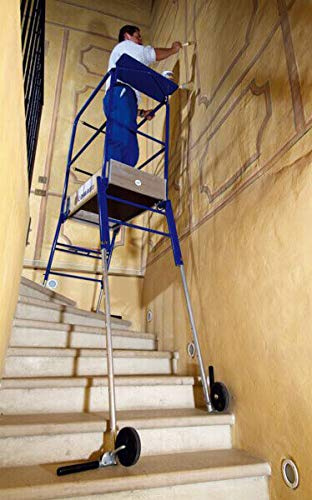 Echafaudage pour escalier: 2.68m haut. travail max
