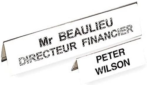 Fellowes Porte badges 60 x 250 mm Transparent lot de 25