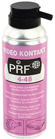 Video KONTAKT aérosol de 220ml (165ml Net) pour Nettoyer magnétoscopes, magnétophones, projecteurs e