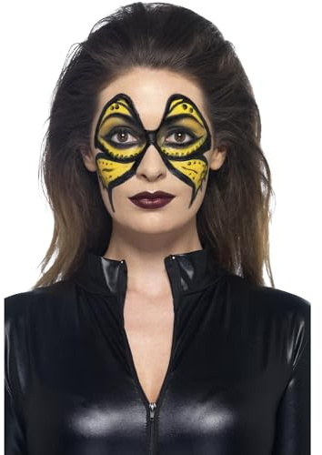 Smiffys Make-Up FX, Yellow Liquid Latex Kit, with