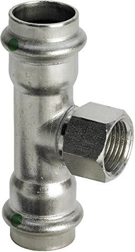 Viega 2317.2 - Te Sanpress 2317.2 Durchmesser 35x1/2x35 Edelstahl