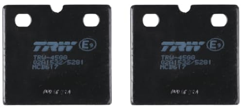 TRW MCB617 Organic Allround Bremsbelagsatz für BMW Motorcycles K100 1983-1992 Vorderachse und andere Motorräder