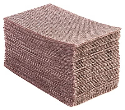 Mirka Abranet Schleifstreifen 93x180 mm Klett Korn P120 50 Stk | Mirka Abranet Schleifstreifen Korn P120 50 Stück ideal für Holz Spachtel Lack Kunststoff Schleifen