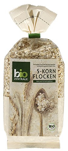 biozentrale 5-Korn Flocken, 6er Pack (6 x 400 g)