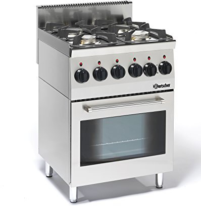 Bartscher 4 Flammen Gasherd Serie 600-1315563
