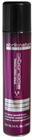 abril et nature - Laca capilar de fijación fuerte para crear formas especiales sin gas - Spray Profesional - Apta para todo tipo de cabellos - 300ml
