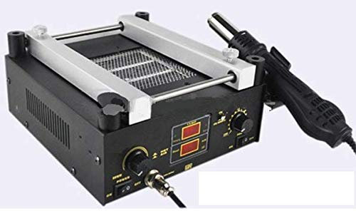Gowe 220 V SMD Station à souder soudage Station Préchauffage infrarouge rayons Pistolet à air chaud