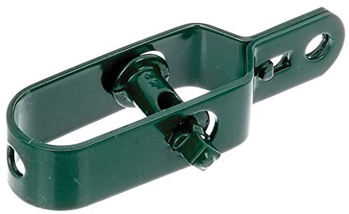 GAH-Alberts 610692 Trådspännare | med stålmutter | varmförzinkad, grön plastbeläggning | Storlek 2 | Längd 100 mm | Uppsättning om 100