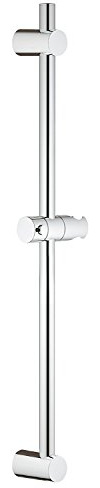 GROHE Universal - Brausestange (600mm, mit Wandhaltern, Gleiter und Gelenkstück, schnelle Befestigung, variabel zur Anpassung an bestehende Bohrlöcher), chrom, 27724000