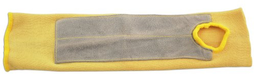 Laser 5579 Kevlar-Armschützer mit Schutzstreifen aus Leder