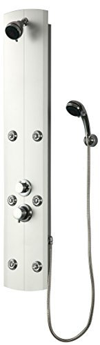 DP Bath - CF-7008 Colonna Doccia Idromassaggio, PVC, Argento