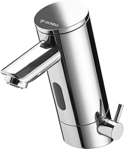 Schell Elektronische WT-Armatur PURIS Mischwasser 9 Volt chrom Typ HD-M