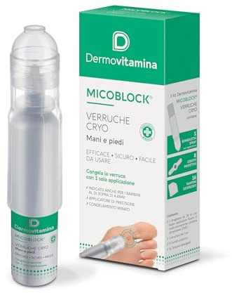 Dermovitamina - Micoblock Verruche Cryo 38ml - Per Mani e Piedi