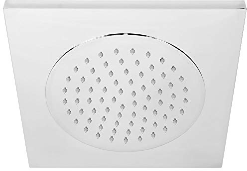 Sanlingo Regendusche für Deckenmontage – Entspannender Wasserstrahl – Edelstahl 270 x 270 x 15 mm