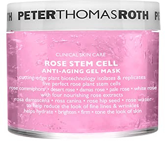 Peter Thomas Roth Rose Stem Cell Anti-Aging Gel 50ml - Mask Nährende Gesichtspflegemaske mit Rosenwasser, Hautpflege mit Rosa Canina, Aloe Vera, Vitamin A und Vitamin C - Für alle Hauttypen geeignet
