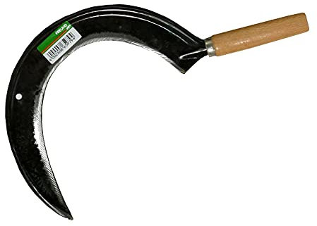 Freund-Victoria 1540504 Rundsichel 65979, Metall, Silber/braun, 40 x 25 x 15 cm