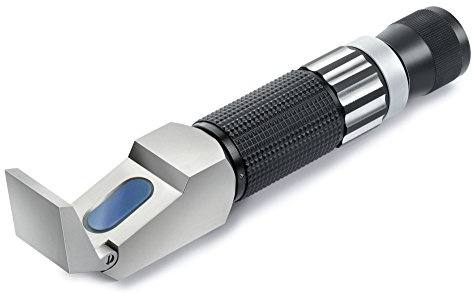 KERN Optics Analog Refraktometer, Anwendungsbereich Expertenanwendungen, Schwarz, 0-50%/50-80% Brix Skala, 0.5% Teilung