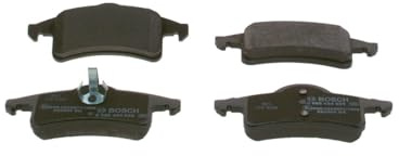 Bosch 0 986 424 665 Bremsbelagsatz, Scheibenbremse - (4-teilig) | Bosch-Qualität - für weniger Bremsgeräusche und Bremsstaub - ECE-R90 zertifiziert - kupferfrei