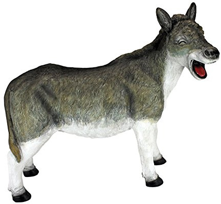 Design Toscano Lachender Esel, Figur