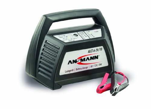 ANSMANN ALCT 6-24/10 Lead Acid Battery Charger Vehicle Car Battery Charger for 6V, 12V and 24V lead acid and lead gel Batteries