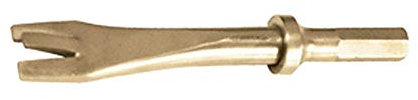 CINCEL NEUMATICO PLANO 10 X 125 MM PUNTA MEDIA ANTICHISPA Cu-Be.
