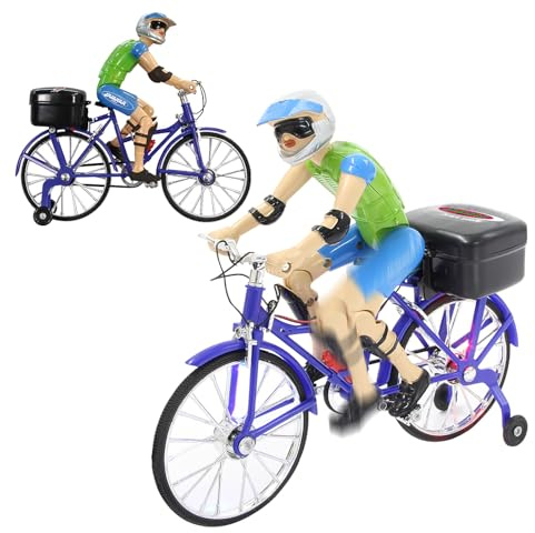 JAMARA 402090 – cykel med ljud – rörligt huvud, realistisk sparkrörelse, musik, ljus
