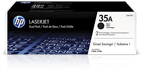 Hewlett Packard CB435AD Laserjet P1005/P1006, Twin Pack