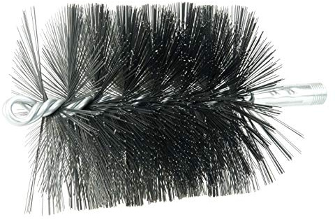 Weiler 44139 4 Single Spiral Flue Brush, .012 Steel Fill, Made in The USA