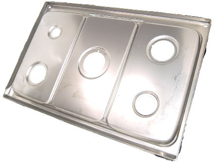 Bompani M00176160 - Placa de cocina (acero inoxidable, 90 cm)