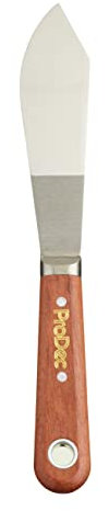 ProDec Rosewood Clipt Putty Knife for Mixing and Applying and Smoothing Fillers, Sealants and Putty