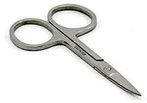 Nagelscheren gebogen oder gerade Nagelschere Hautschere Maniküre Wundmed(gerade 9,1 cm,Menge: 1 Stück)