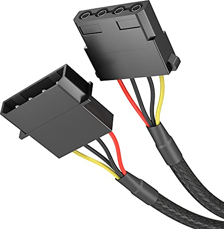 KabelDirekt – 60cm 4-stifts Molex-förlängningskabel