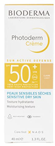 Photoderm Max Spf50+ Crème Teintée Peaux Sensibles 40 Ml