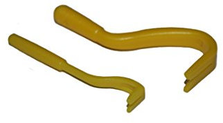 Jagdaktiv Zeckenhaken Zeckenzieher zum schonenden Entfernen von Zecken 2 STK. für große und kleine Zecken