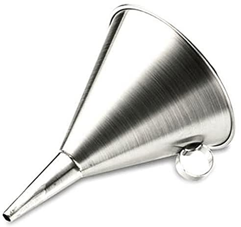 Lacor 62512 - Embudo Acero Inoxidable 12 cms. - Uso Profesional y Doméstico | En acero inoxidable, trasvasa líquidos sin derrames; ideal para cocina profesional y uso diario en casa, versátil y duradero