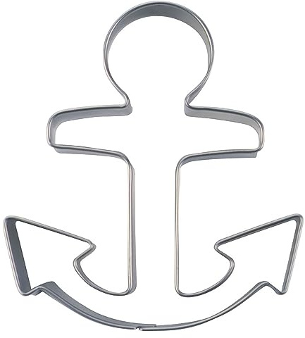Ausstecher Ausstechform Keksausstecher Anker Edelstahl Städter 112117