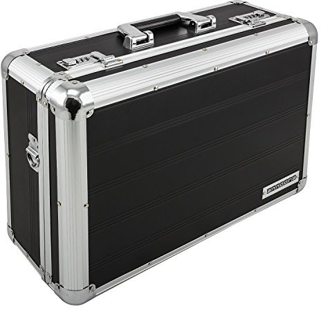 anndora Fotokoffer schwarz Kamerakoffer 21 Liter mit Tragegurt Zahlenschlösser