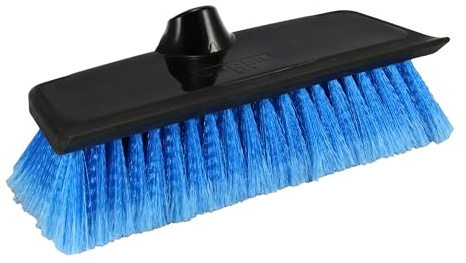 Unger - 964810 Professional HydroPower Soft Brush with Squeegee, 10 Blue
