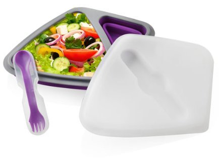 Brandani Porta Pranzo Lavoro Lilla PVC/Silicone