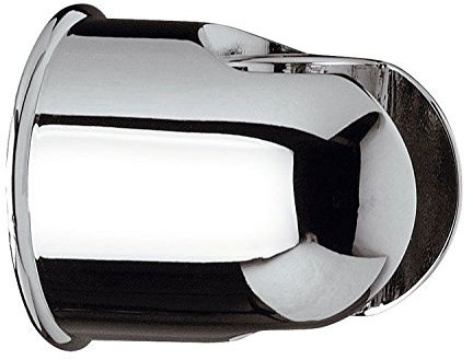 Brausehalter/Wandhalter - rund - für Handbrause aus Messing/verchromt