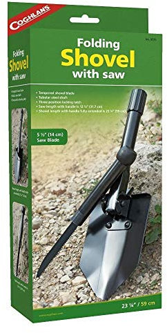 Coghlans Folding spade-389725 Folding Spade Black 59 cm