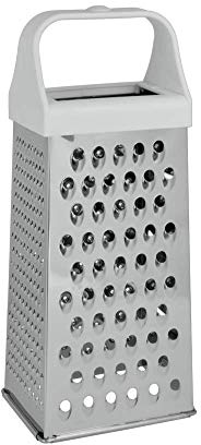 Metaltex 194610010 Vierkant Universalreibe 24 cm Edelstahl