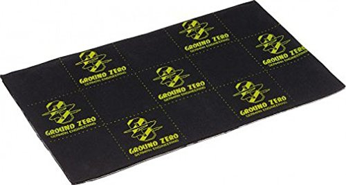 Ground Zero GZDM 1850ML - Dämmmatte, 230 x 400 x 4,5 mm, 20 Blatt Dämmmatten