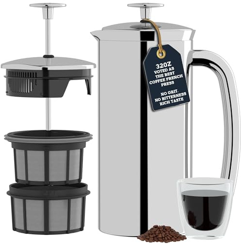 Espro Press | French Press P7 aus Edelstahl | 530ml