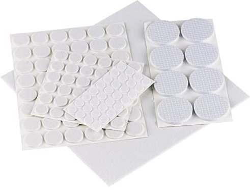 Draper 87375 125-Piece Adhesive Felt Pad Set